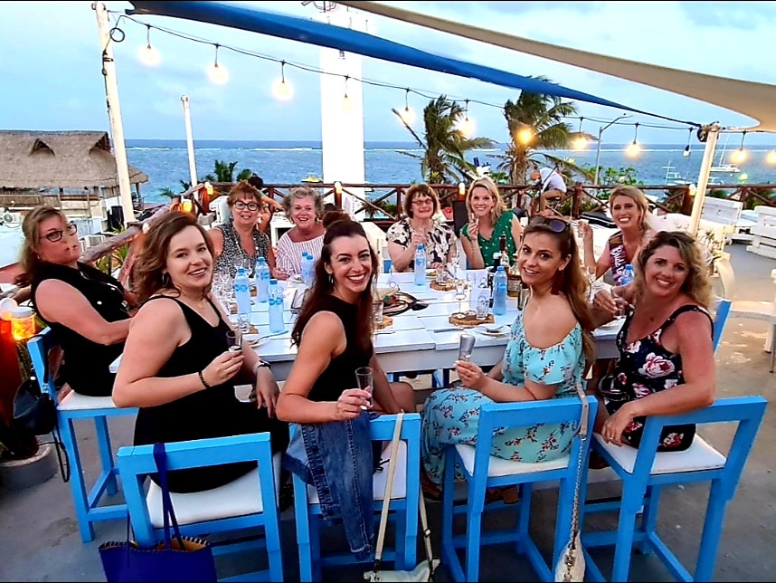 Bachelorette Party at Tequila University hosted by La Sirena Puerto Morelos.